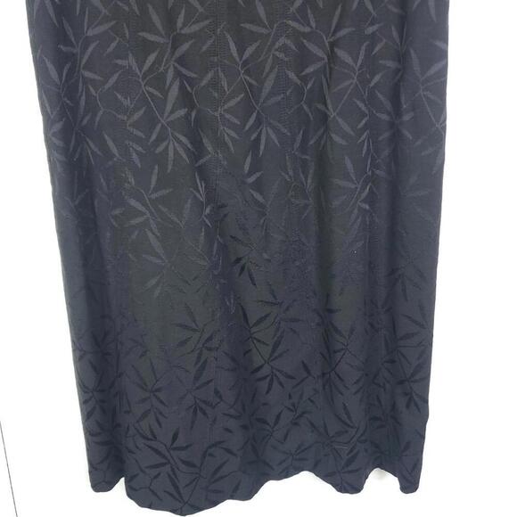 Ann Taylor Dress Womens 14 Sleeveless Career Modest Leaves Print Professional - Picture 9 of 10